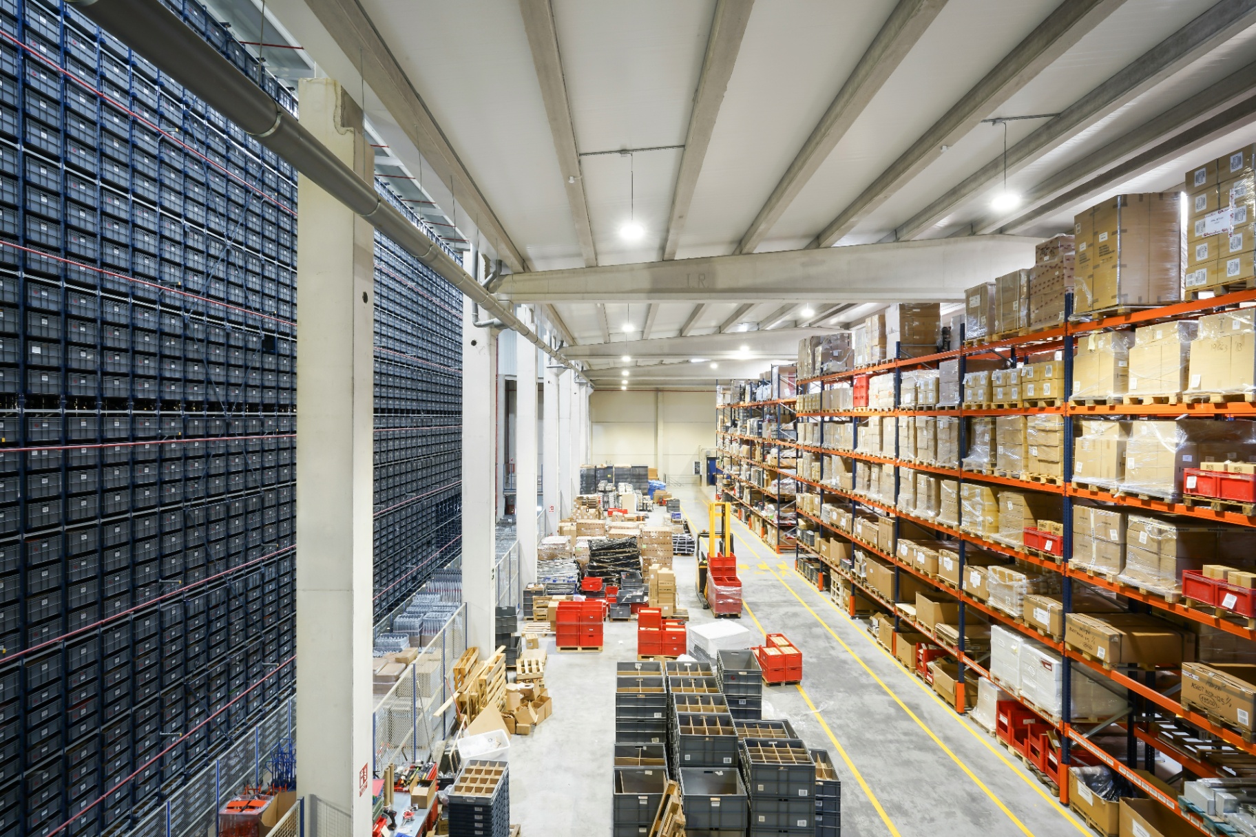 Warehouse, hardware or shipping photo